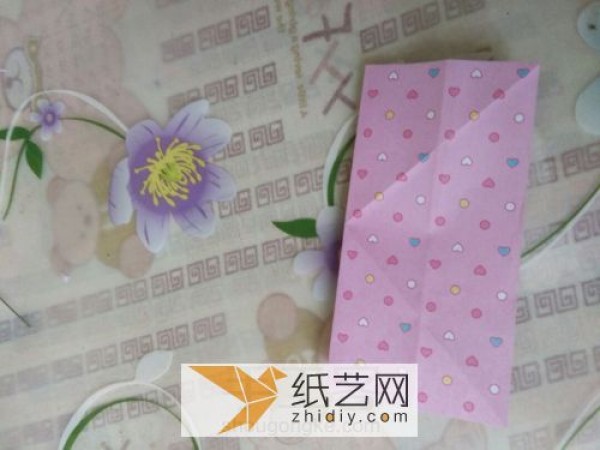 Origami birthday gift box can also be used as a storage box