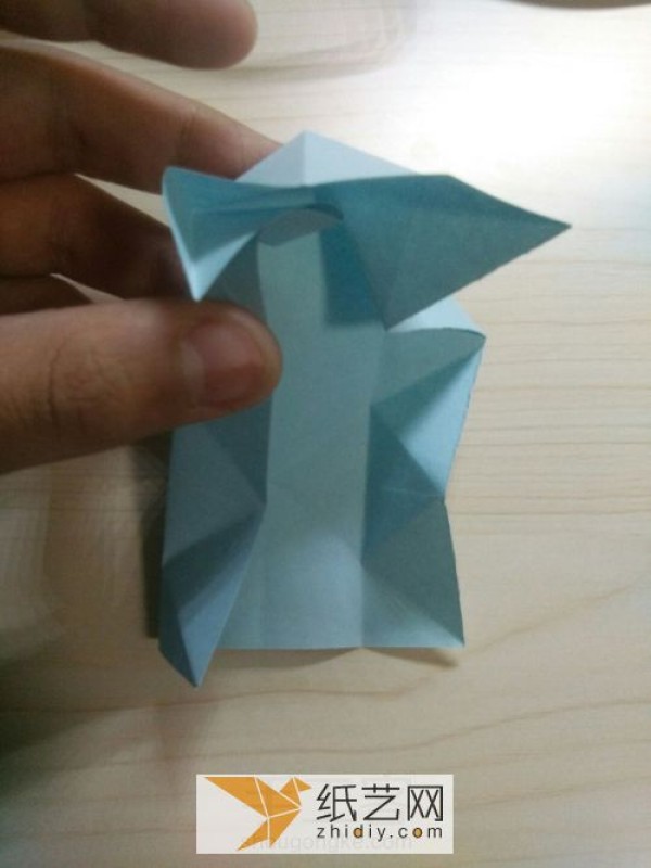 Illustrated tutorial on origami three-dimensional modeling A simple origami practice