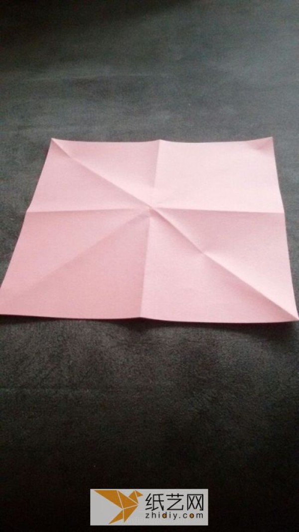 Very simple origami roses