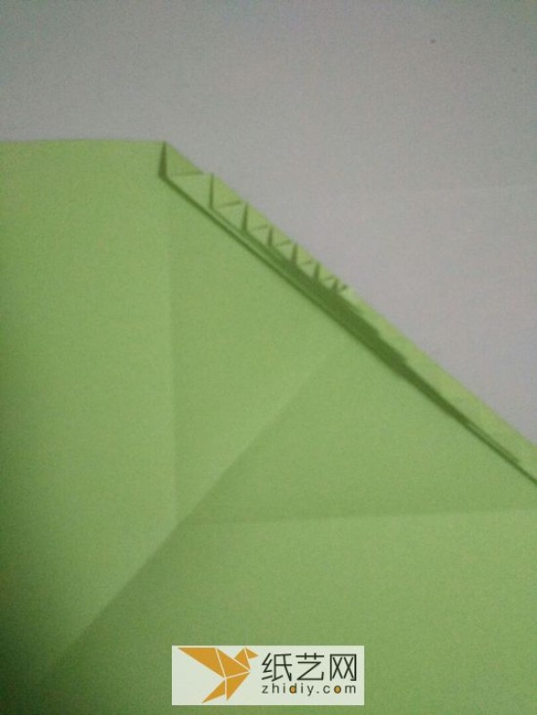 Beautiful origami leaf envelope Teachers Day greeting card envelope