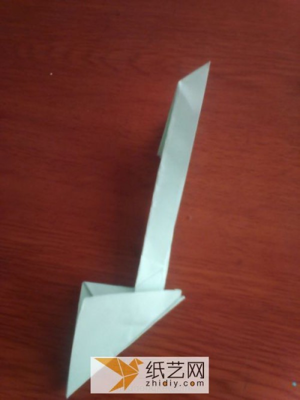 Simple three-dimensional origami tutorial How to fold origami grass