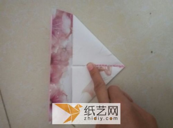 Simple origami boat making tutorial for children