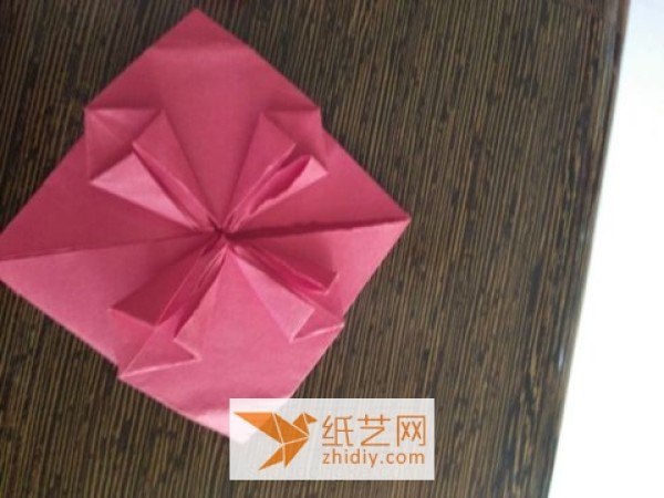 Flowering Origami Heart Valentines Day Decoration Making Tutorial