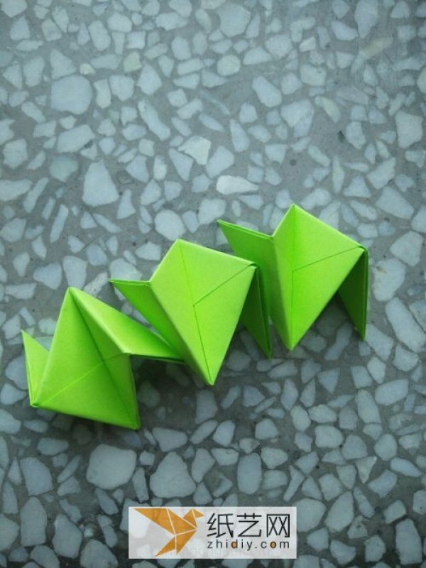 Cute Origami Zongzi for Dragon Boat Festival