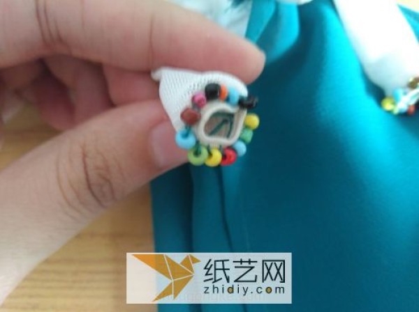 In the New Year, the doll will be given a Korean dress made of handmade fabrics.