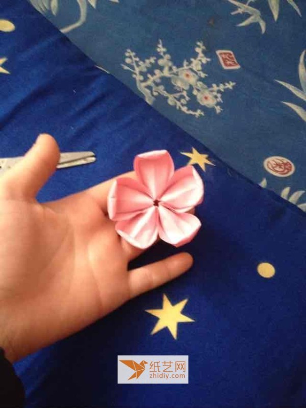 Simple origami cherry blossom tutorial origami tutorial