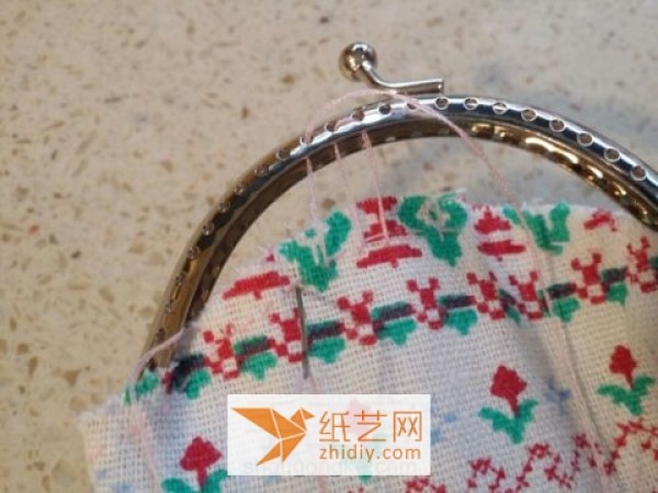 How to make a small and cute fabric coin purse and gold bag