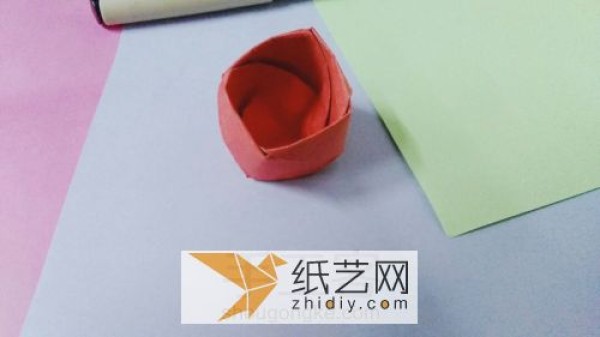 Little surprise for Chinese Valentines Day origami roses