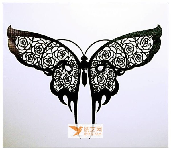 Beautiful paper sculpture butterfly Teachers Day gift