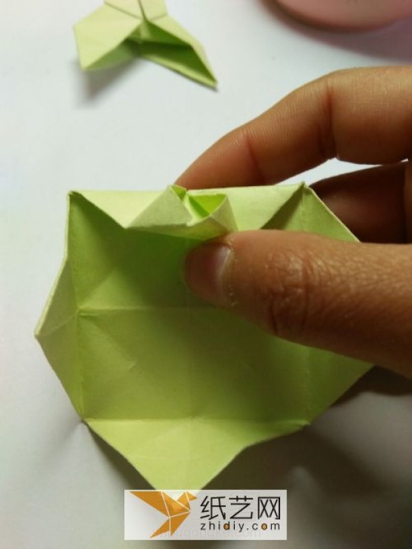 Childrens Day origami clothes sticker production