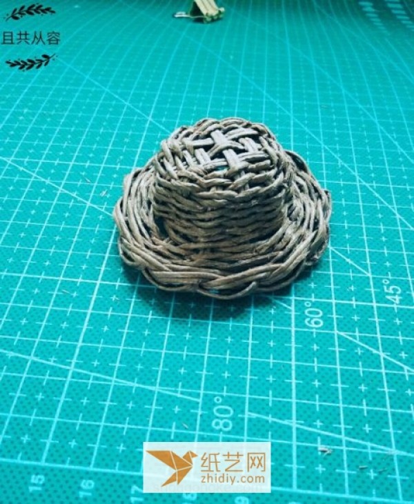 Tutorial on making exquisite and beautiful paper rattan woven straw hats