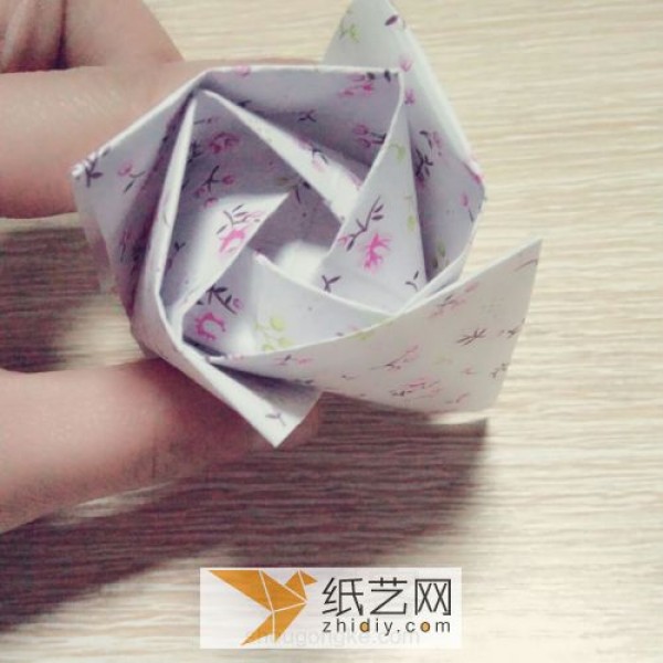 A latest origami rose origami illustrated tutorial