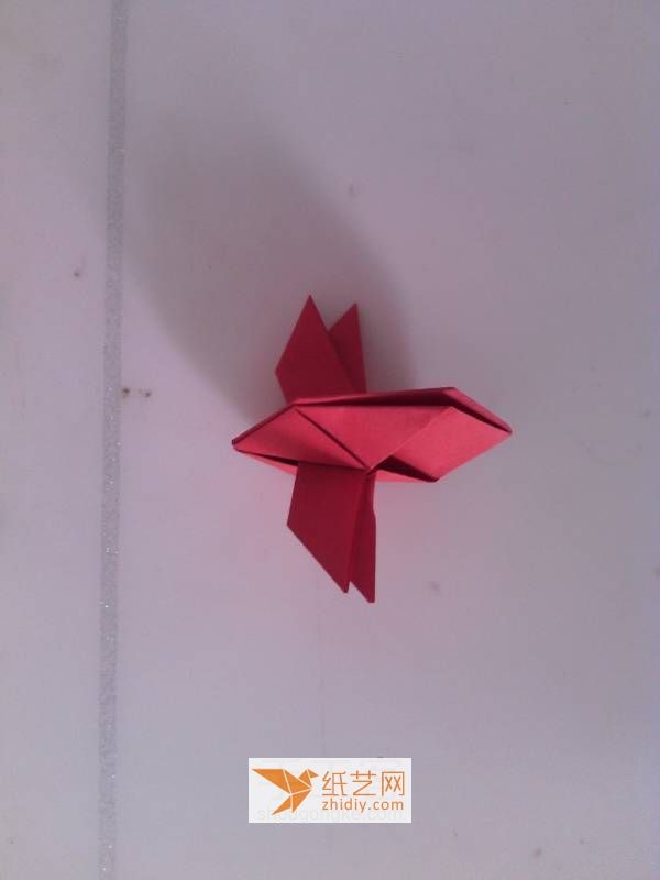 Origami lantern with wings tutorial