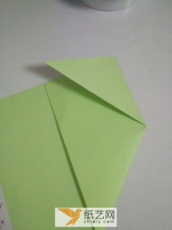 Beautiful origami leaf envelope Teachers Day greeting card envelope