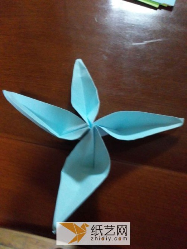 Our Origami Four Leaf Clover Making