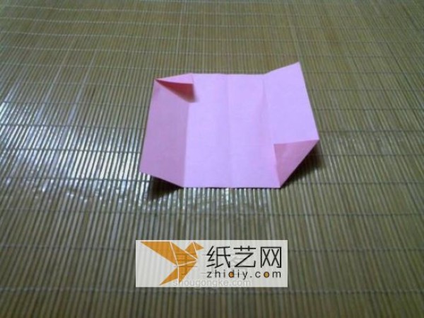 Tutorial illustration of origami cube made from sticky notes Bao Jiao Bao Hui