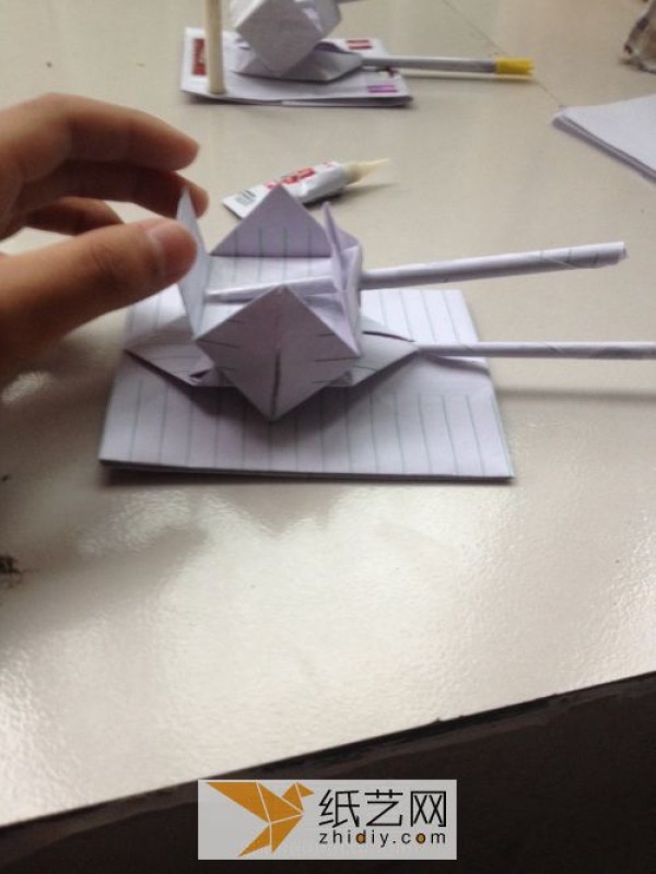 Cool Origami Tank Making Tutorial for Kids