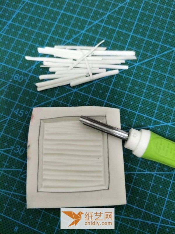 Simple yet simple rubber stamp making tutorial with flat blank space