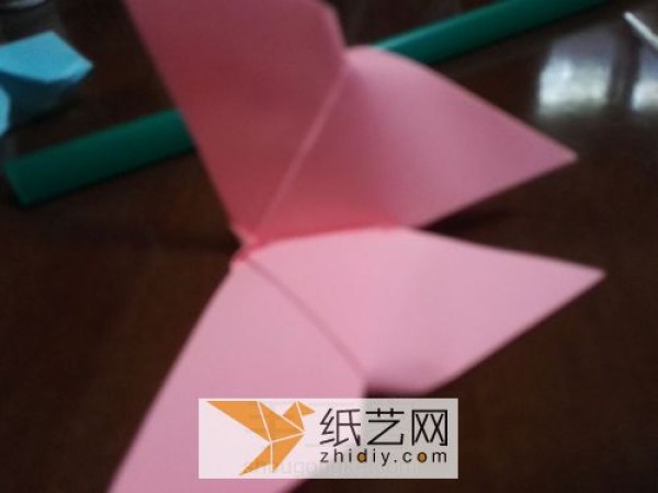 Childrens origami flying origami butterfly