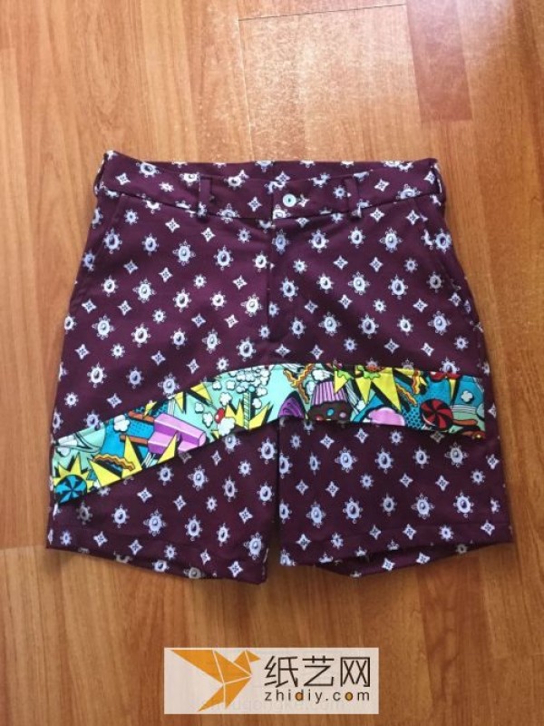 DIY personalized shorts fabric production tutorial