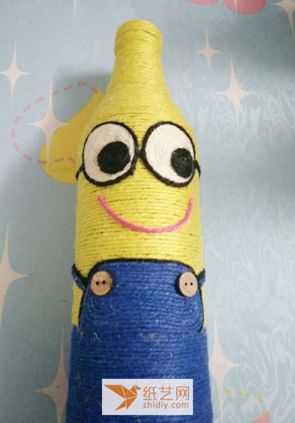 The DIY minion vase that turns waste into treasure is a good New Year gift