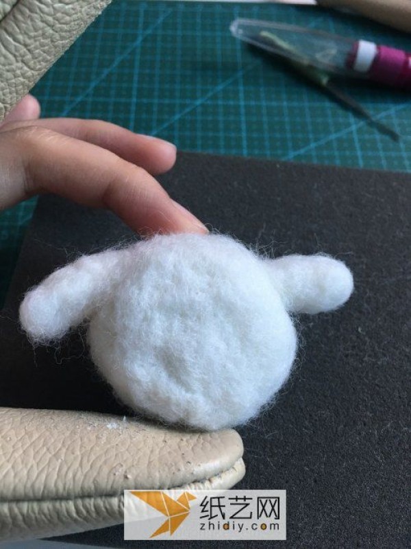 Cute Wool Felt Little Tiger Illustrated Tutorial for Handmade Qiaohu Wool Felt