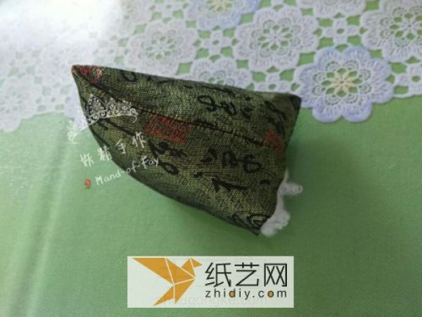 Zongzi-shaped fabric Dragon Boat Festival sachet decorations