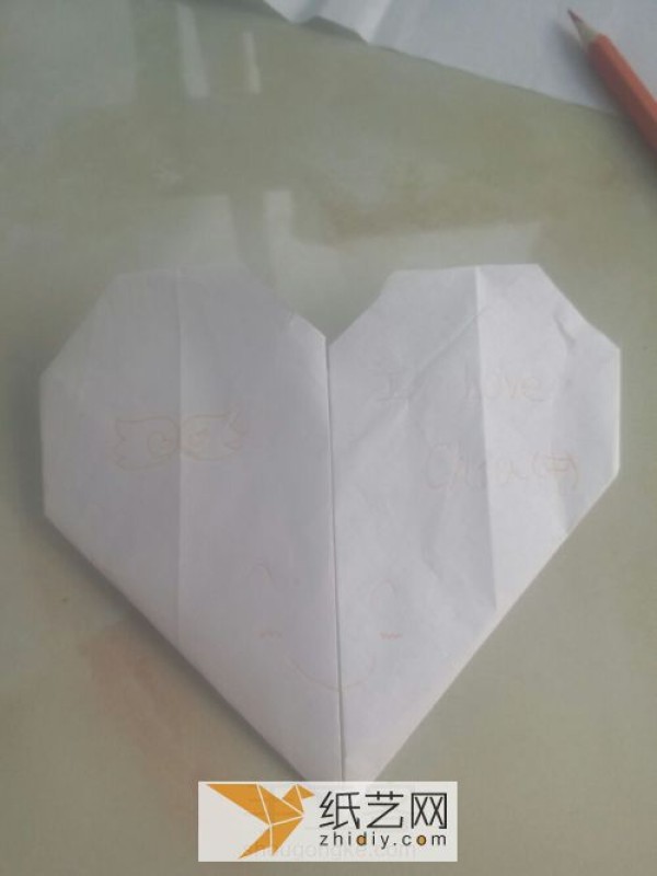 Easy to make origami heart illustrated tutorial how to make origami