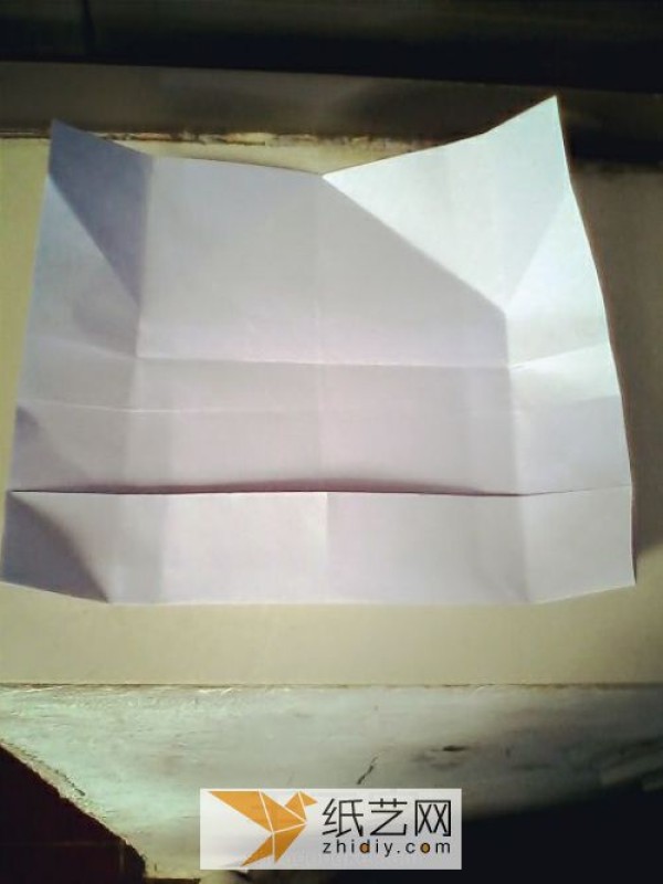 Super simple origami envelope Christmas card envelope