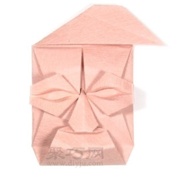 Origami face folding steps