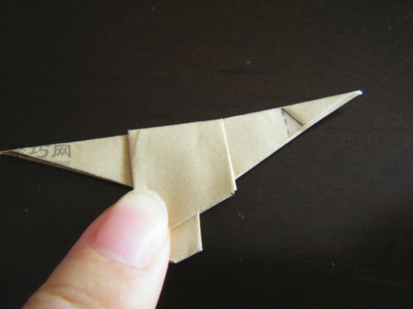 Origami Dinosaur Tutorial for Children Origami Dinosaur Making Illustrations