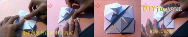 How to fold a heart with 100 yuan. Illustrated tutorial on how to fold a heart with paper.