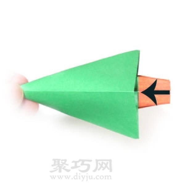 3D Origami Christmas Tree Illustrated Tutorial