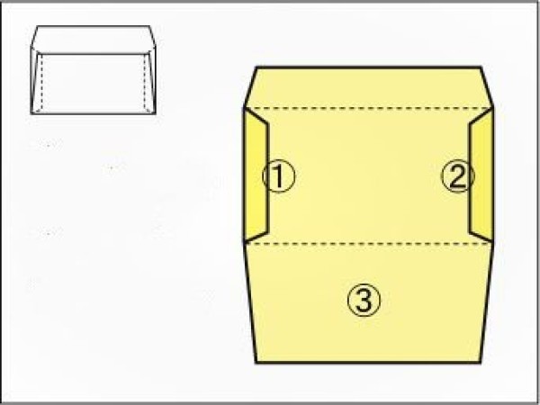 Illustration of ordinary red envelope origami methods. Teach you how to fold the simplest red envelope.