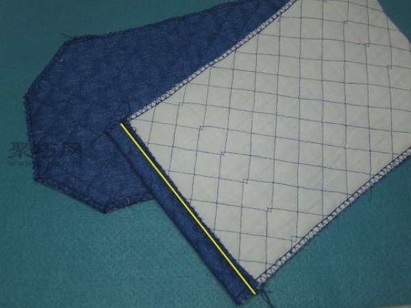 Mini mobile phone bag hand-making tutorial teaches you how to make a mobile phone clamshell bag