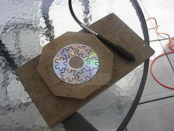 Abandoned CD diy cute pendant trinket handmade personalized pendant