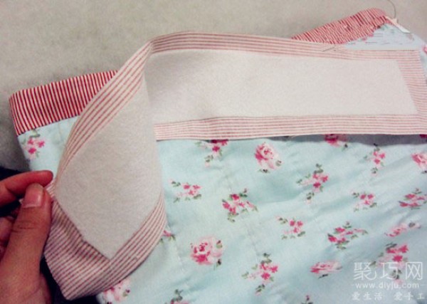 How to make a simple handmade cloth bag, a fresh homemade lunch bag