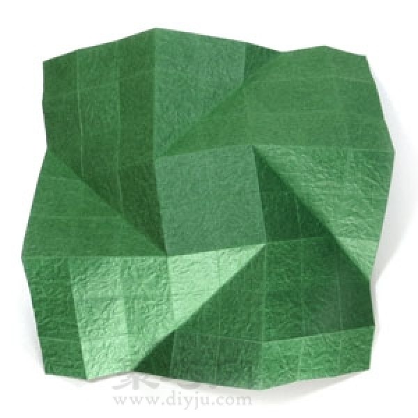 How to fold a three-dimensional cube? This three-dimensional cube folding method will teach you