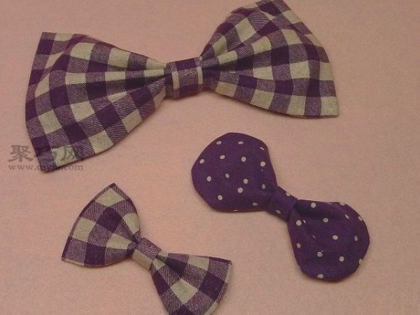 British style fabric bow making tutorial