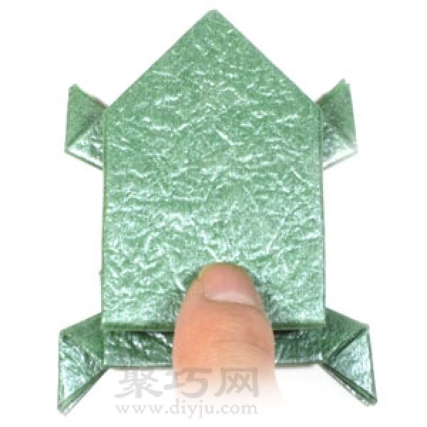 How to make an origami frog that can jump How to fold a jumping frog