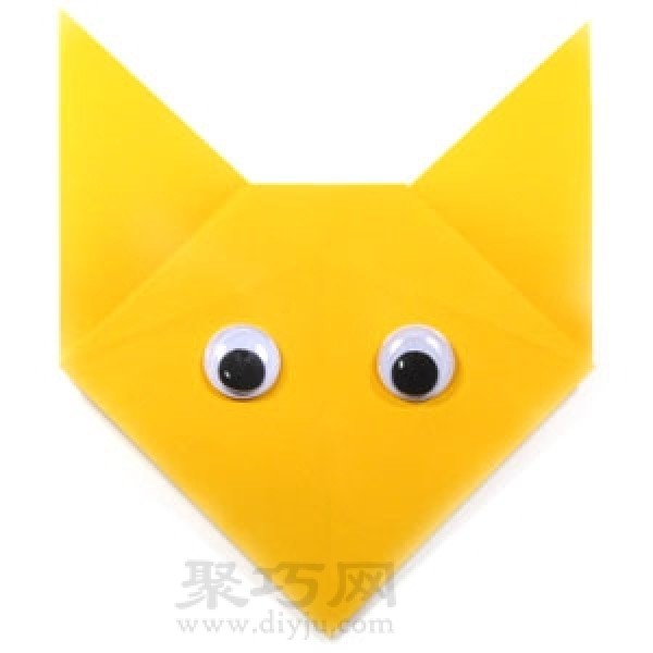 Kindergarten handmade origami fox lesson plan, super simple and suitable for children to learn