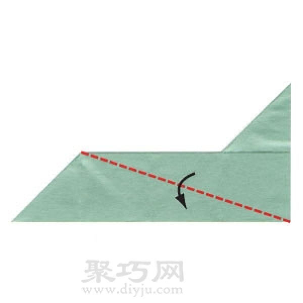 Simple origami jet airplane folding method. Teach you how to fold a jet airplane.