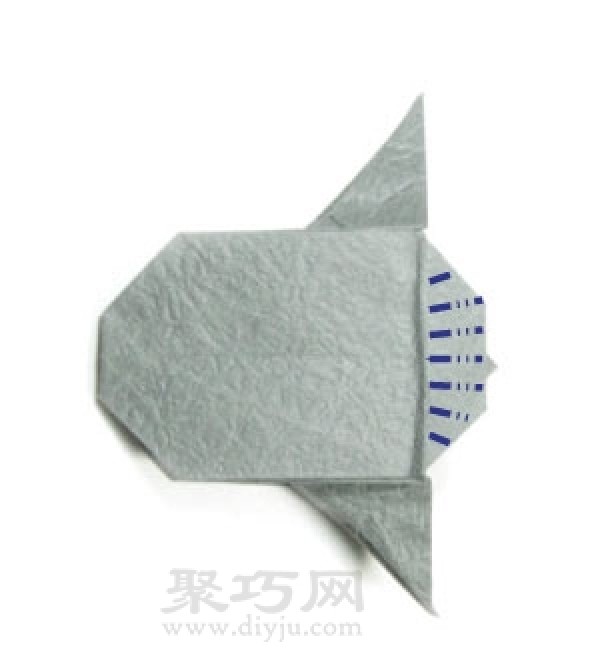 How to make origami sunfish