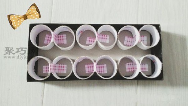 Detailed tutorial on making egg trays by hand using paper rolls and waste paper box lids