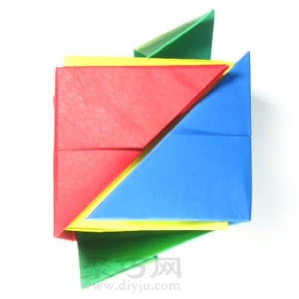 How to fold a three-dimensional paper Rubiks Cube? Illustrated tutorial on Rubiks Cube origami method