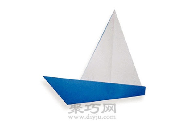 Origami Sailboat: A great way to fold an origami sailboat for kids