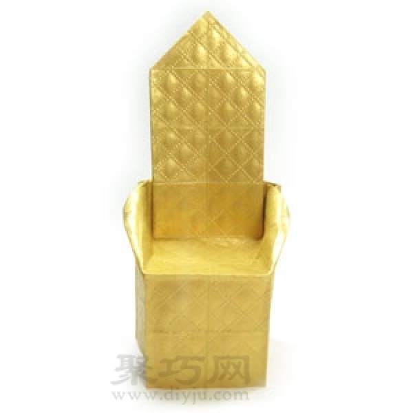 Origami throne chair origami tutorial