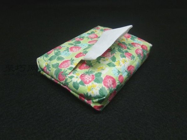 Fabric Paper Box Illustrated Tutorial How to DIY a Floral Fabric Paper Box