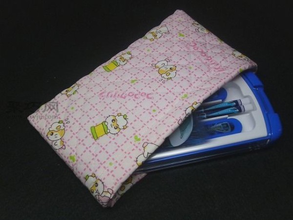 Utensil box bag hand-making tutorial teaches you how to make utensil box covers