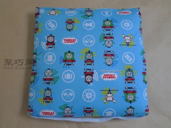 Bicycle child rear seat cushion handmade tutorial